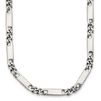 Polished Stainless Steel Necklace 4mm 24in