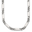 Polished Stainless Steel Necklace 4mm 24in