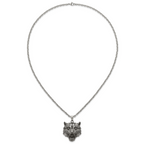 Antiqued Stainless Steel Rolo Chain Necklace 3.2mm