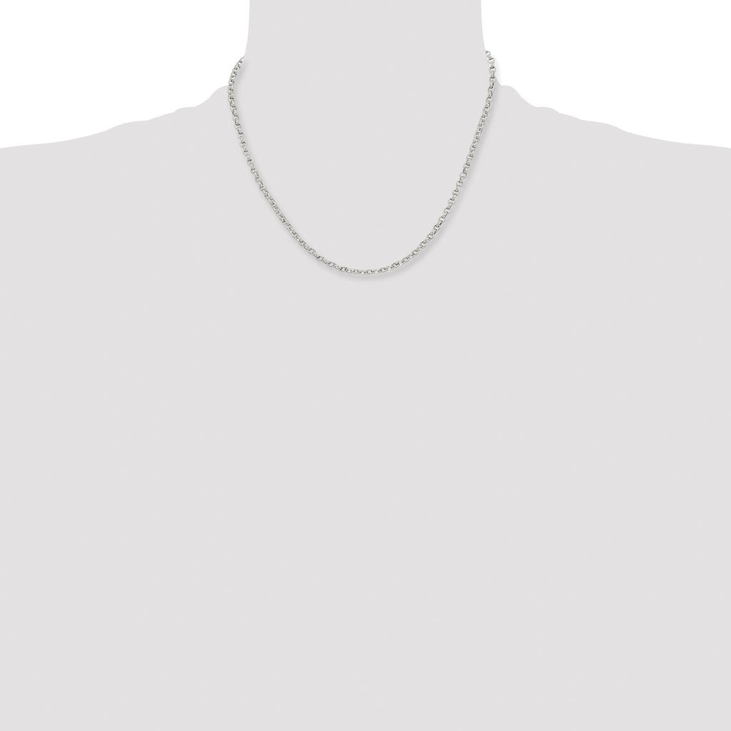 Stainless Steel Cable Chain Necklace 3.2mm