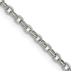 Chisel Stainless Steel Polished 3.2mm Cable Chain