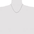 Stainless Steel Diamond-Cut Cable Chain Necklace 2.7mm