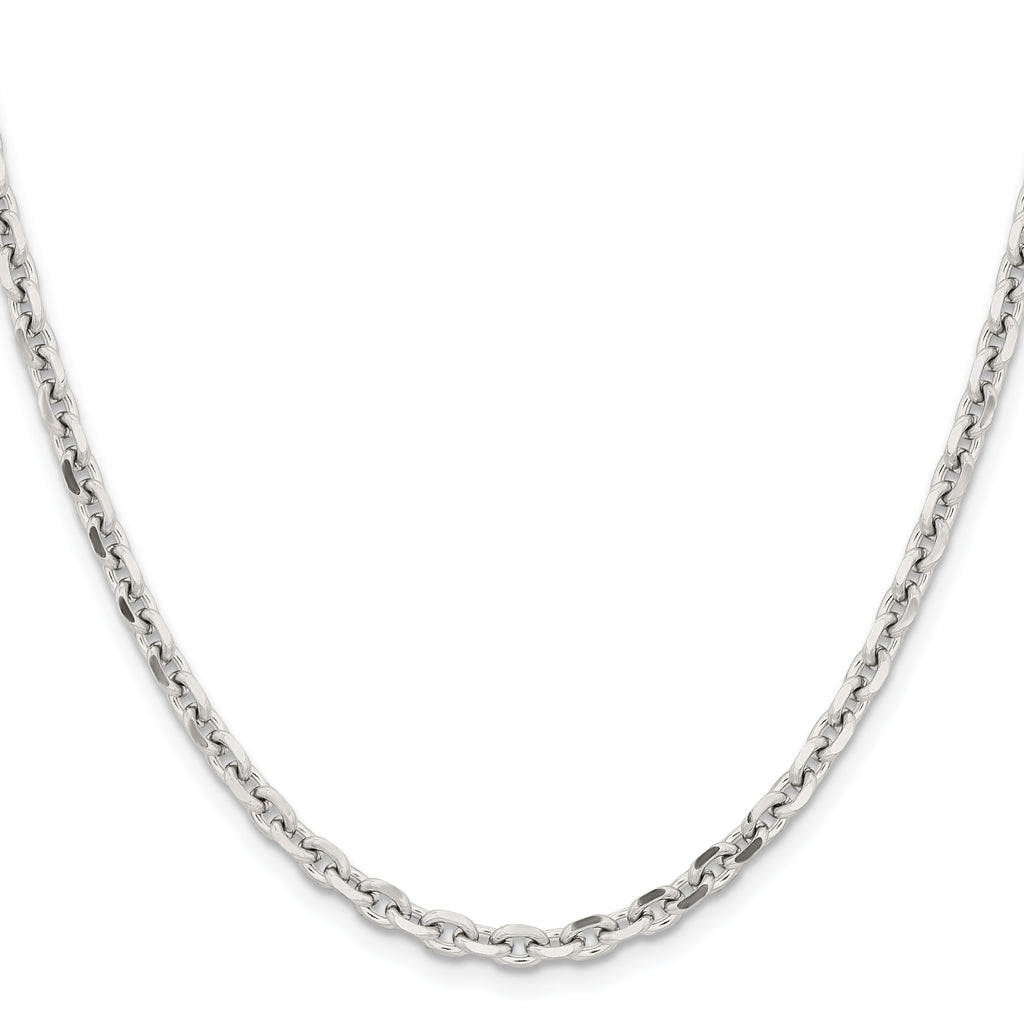 Chisel Stainless Steel Polished 4.3mm Cable Chain
