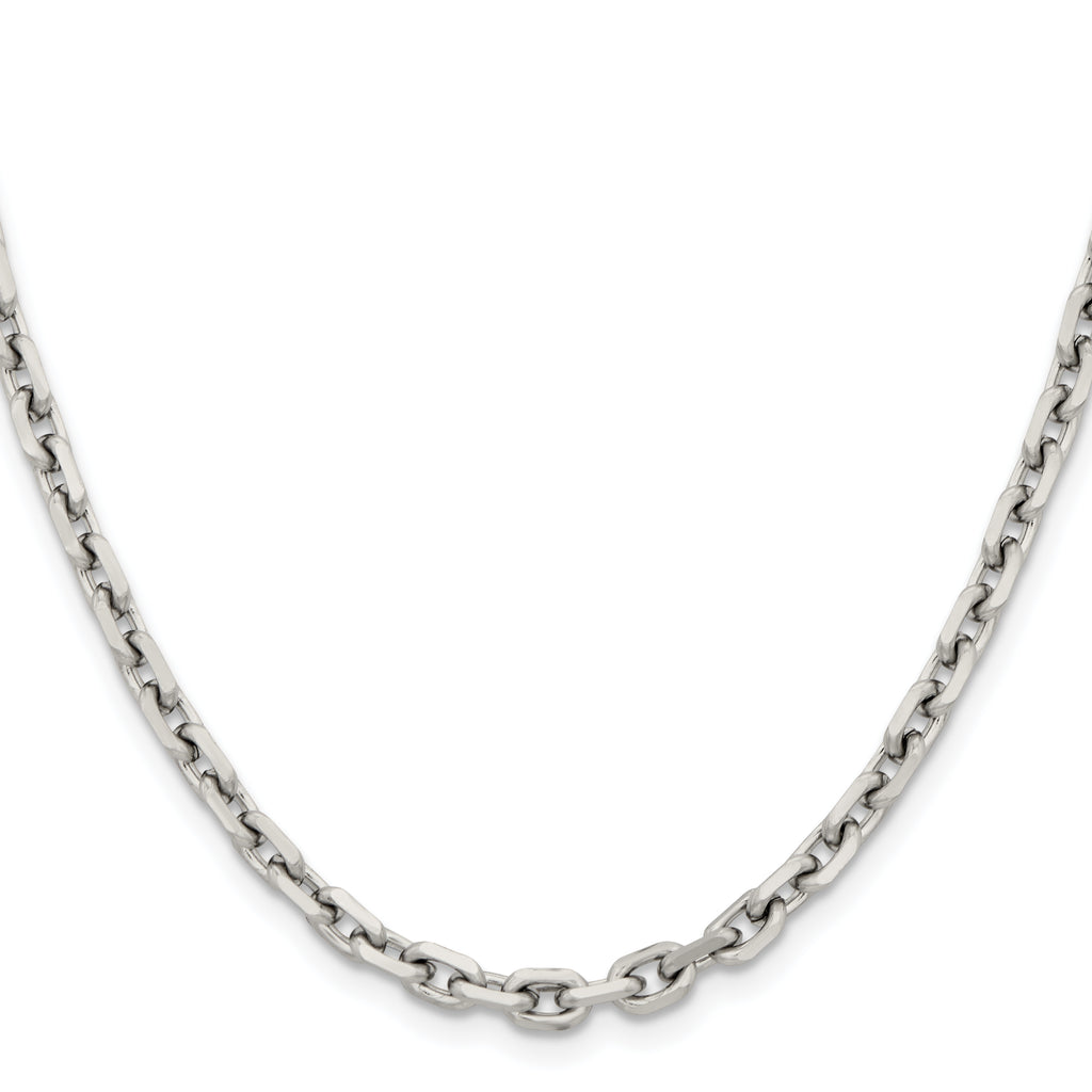 Chisel Stainless Steel Polished 5.3mm Cable Chain