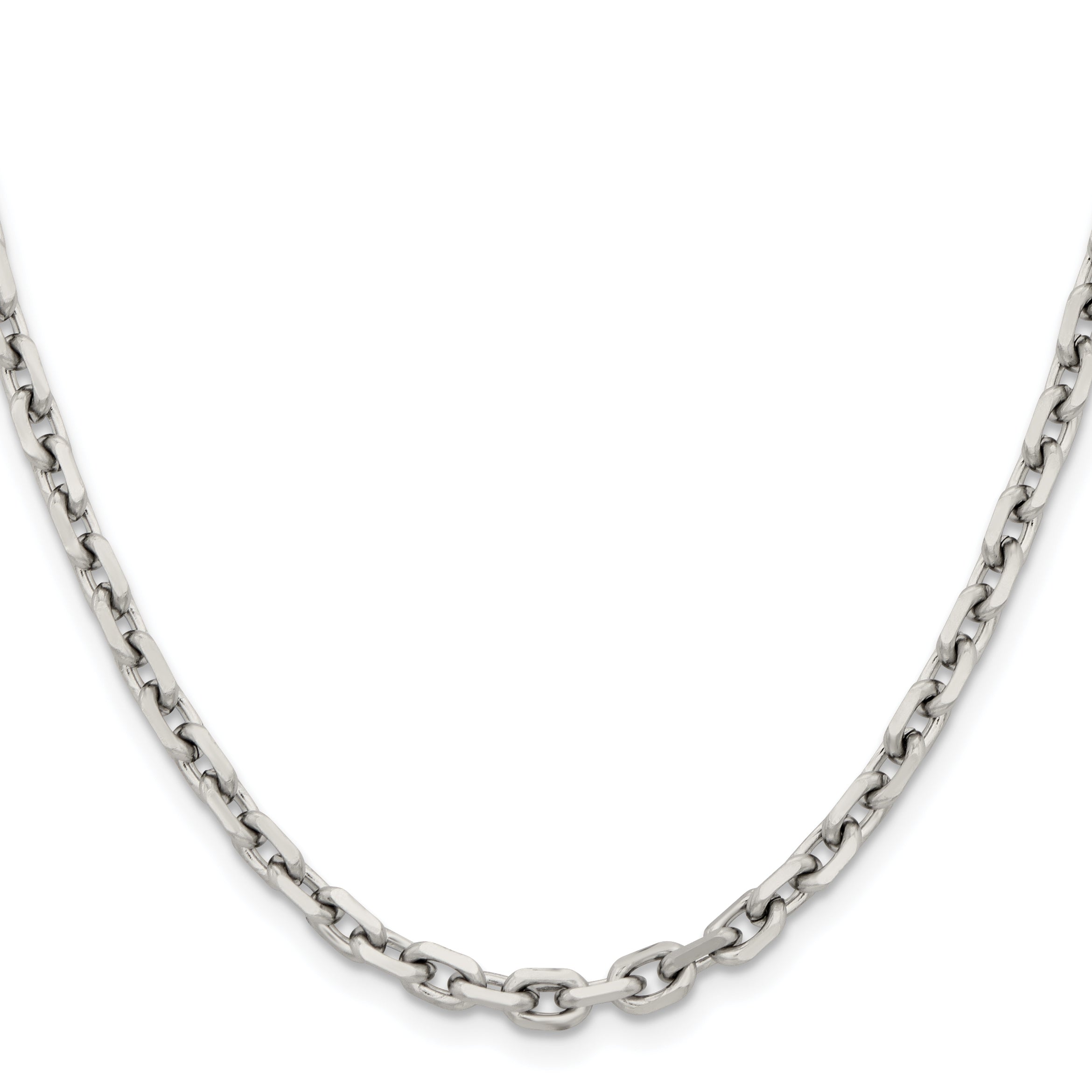 Chisel Stainless Steel Polished 5.3mm Cable Chain