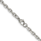 Chisel Stainless Steel Polished 5.3mm Cable Chain