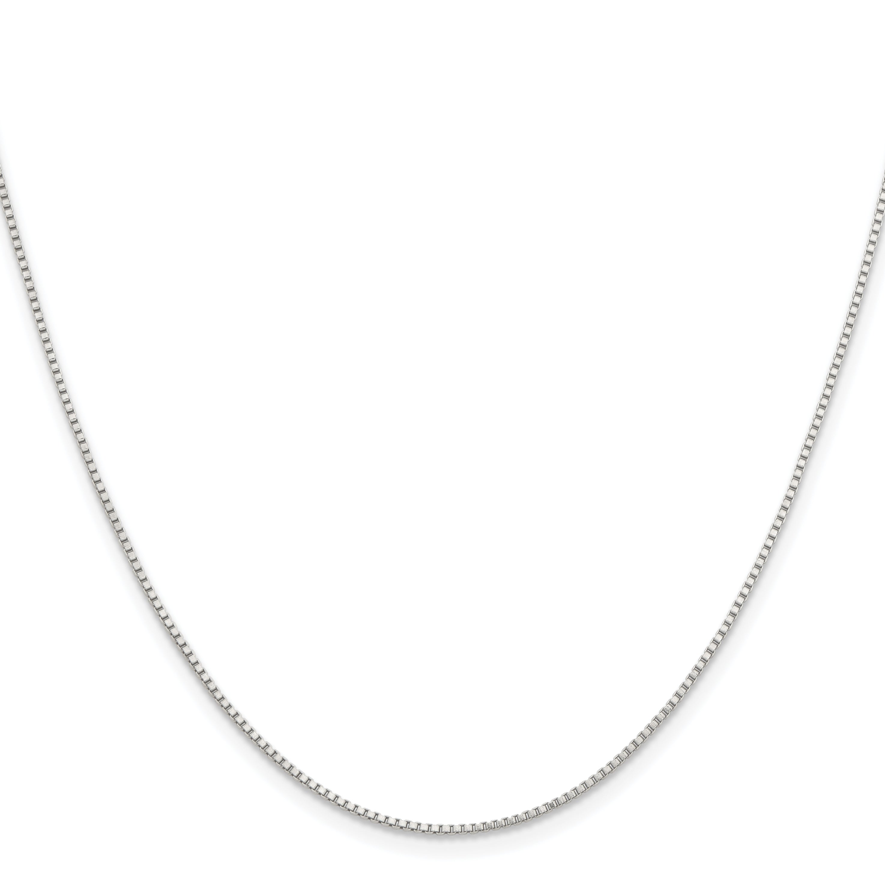 Chisel Stainless Steel Polished 1.2mm 18 inch Box Chain