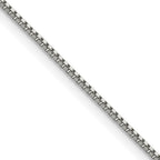 Stainless Steel Box Chain Necklace 1.2mm