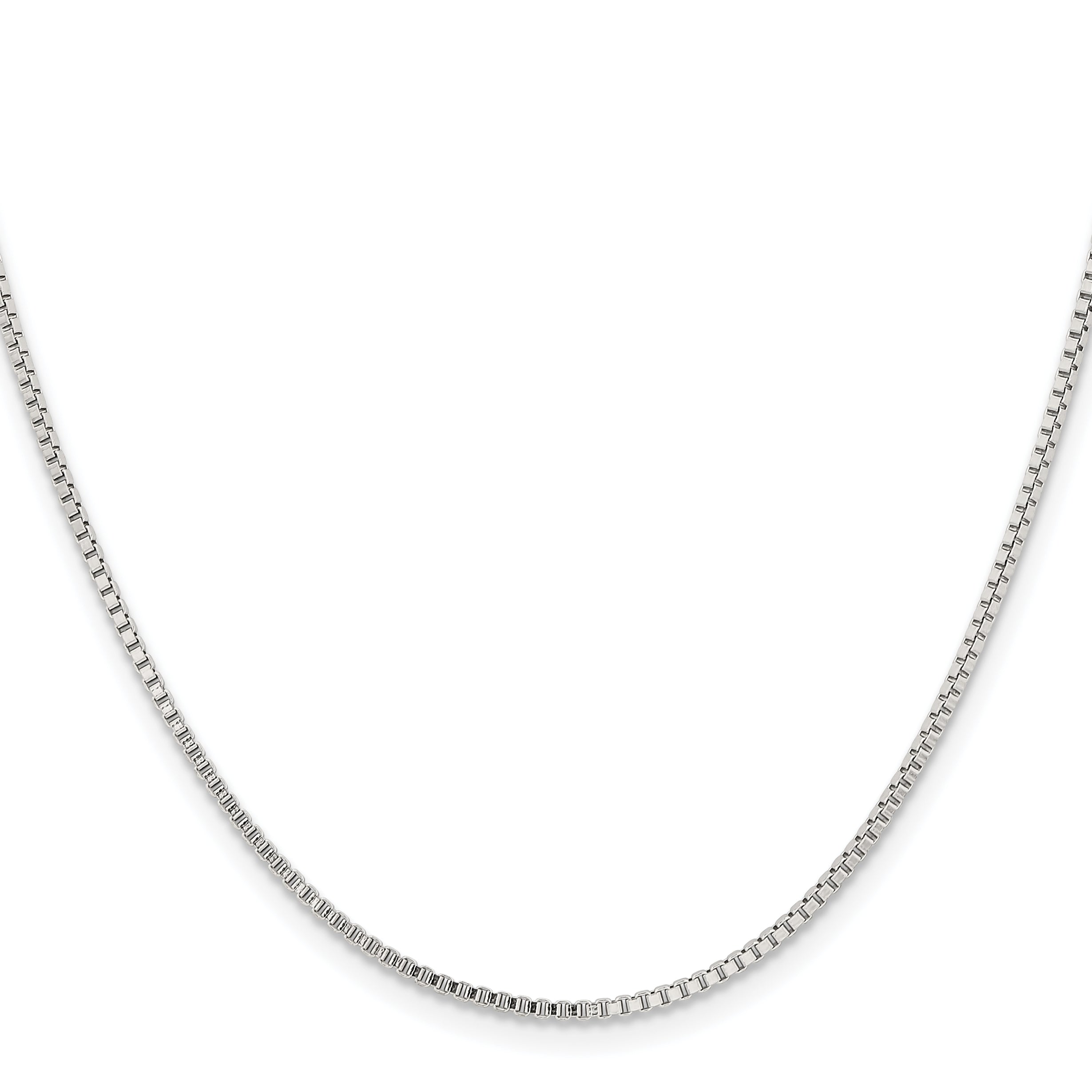 Chisel Stainless Steel Polished 1.5mm 20 inch Box Chain