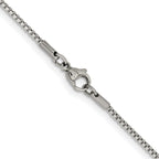 Stainless Steel Box Chain Necklace 1.5mm