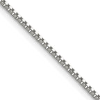 Stainless Steel Box Chain Necklace 1.5mm