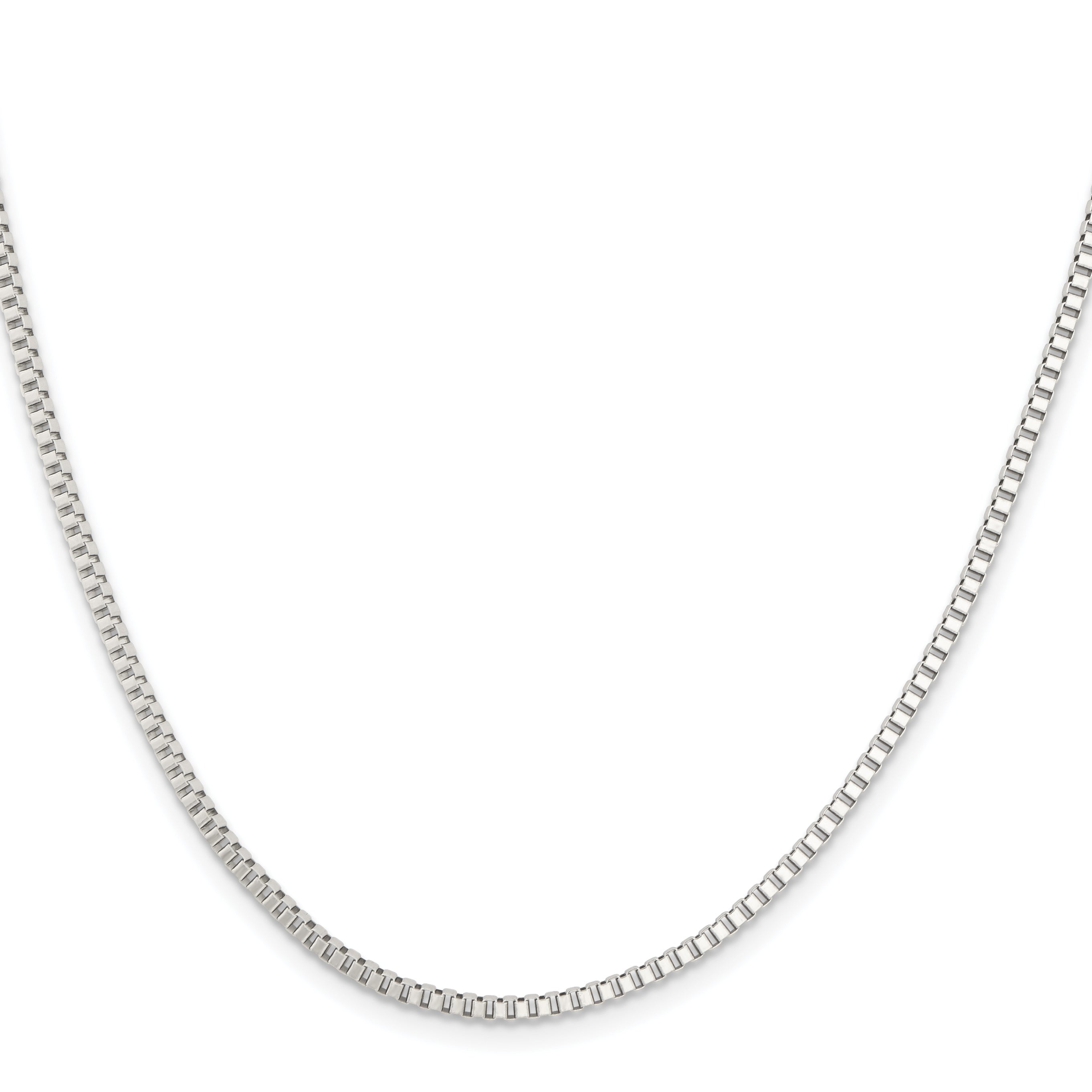 Stainless Steel Box Chain Necklace 2mm Secondary image