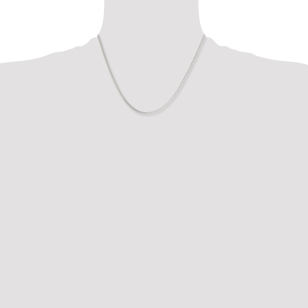 Stainless Steel Box Chain Necklace 2mm