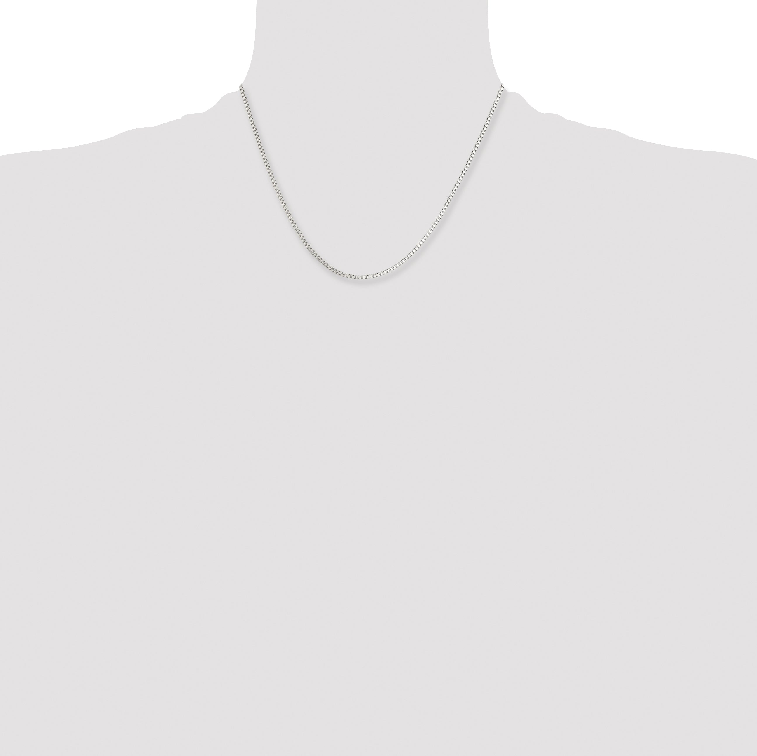 Stainless Steel Box Chain Necklace 2mm
