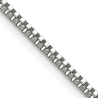 Chisel Stainless Steel Polished 2mm Box Chain