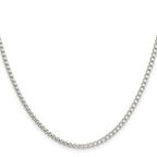 Chisel Stainless Steel Polished 2.4mm Box Chain