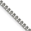 Stainless Steel Box Chain Necklace 2.4mm
