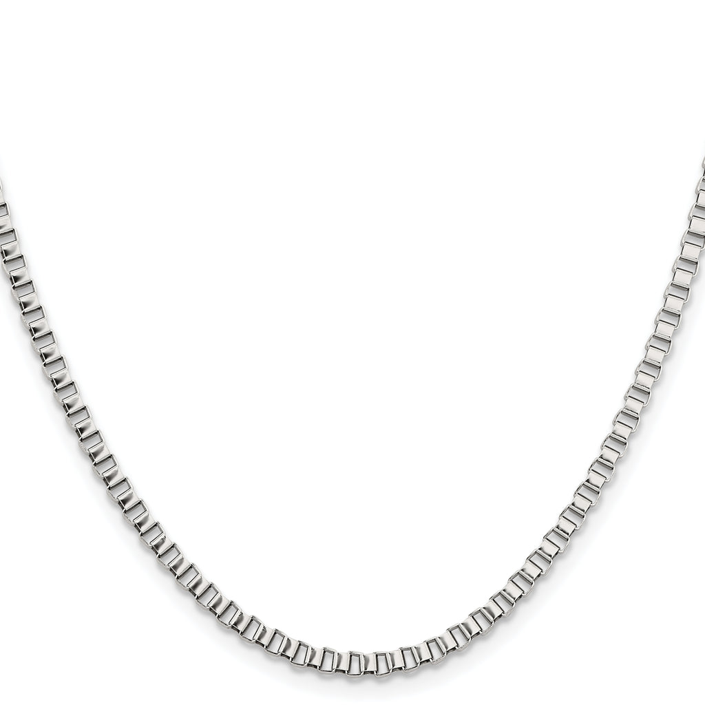 Chisel Stainless Steel Polished 3.2mm Box Chain