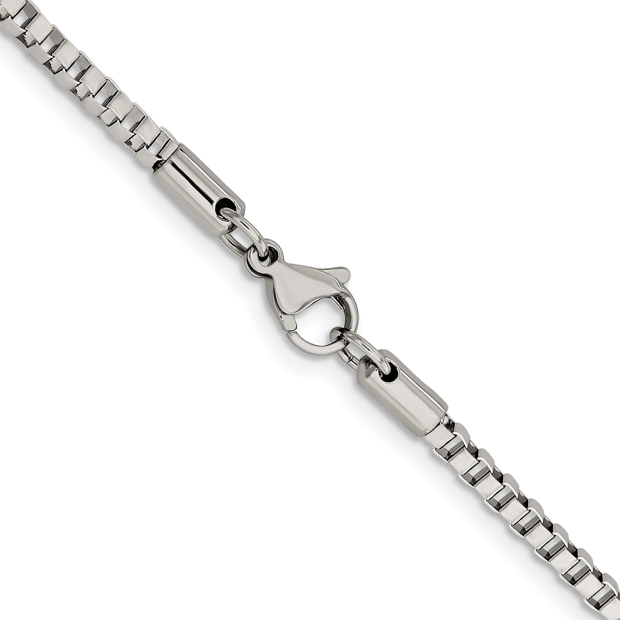 Stainless Steel Box Chain Necklace 3.2mm