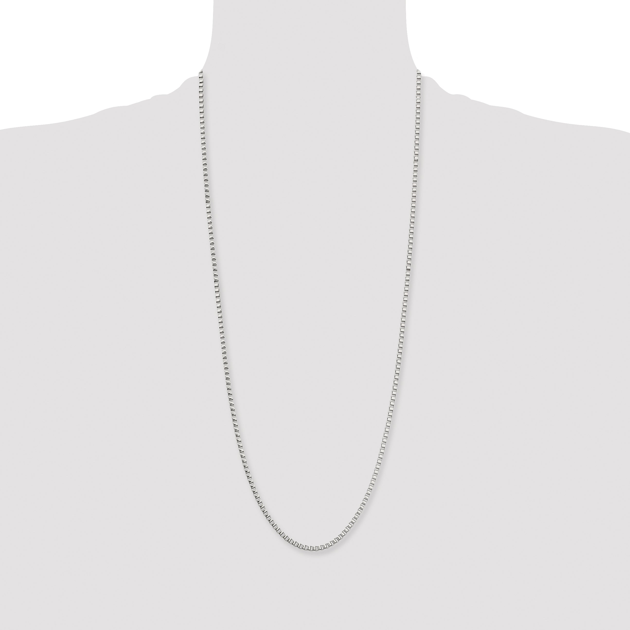 Chisel Stainless Steel Polished 3.2mm Box Chain