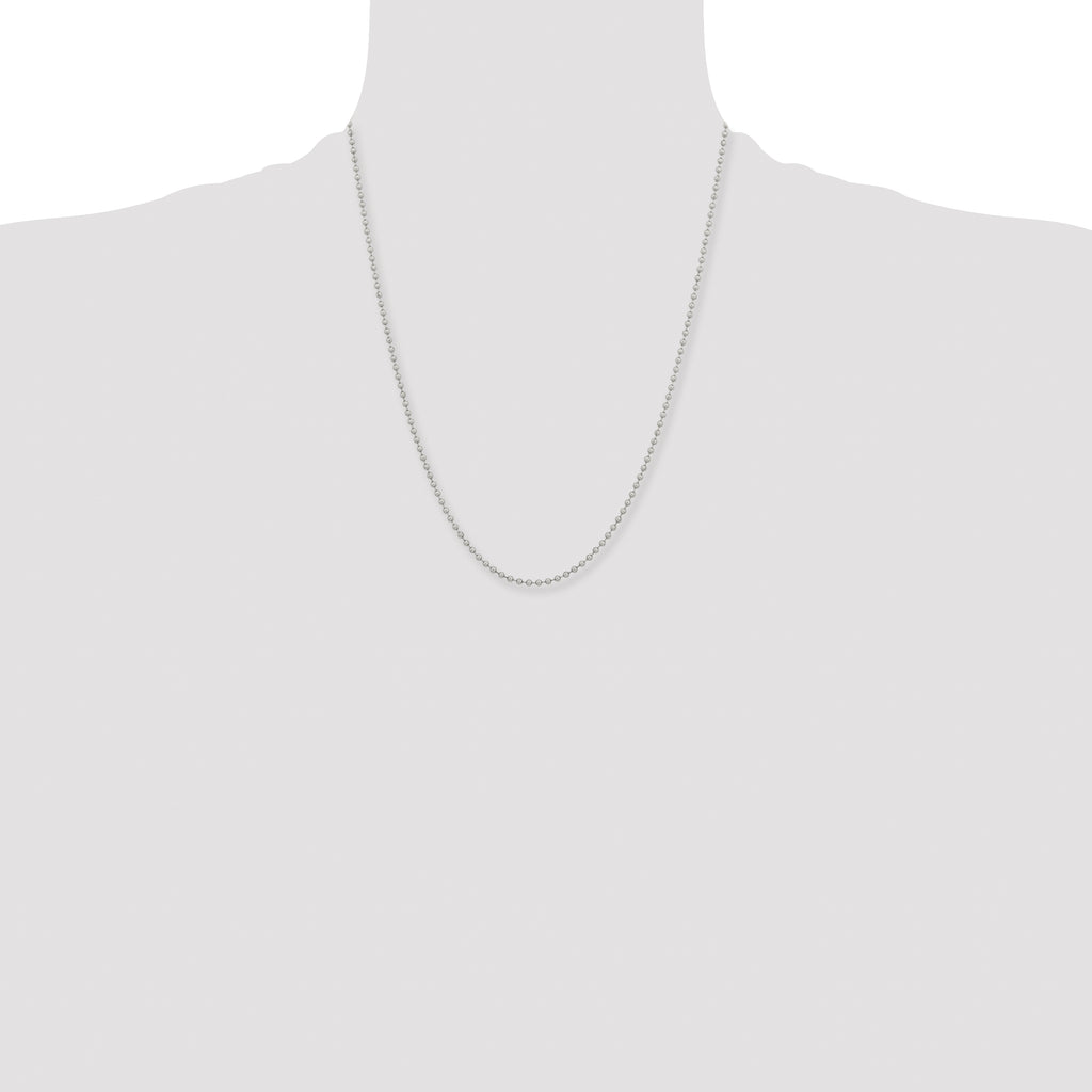 Chisel Stainless Steel Polished 2.4mm Ball Chain