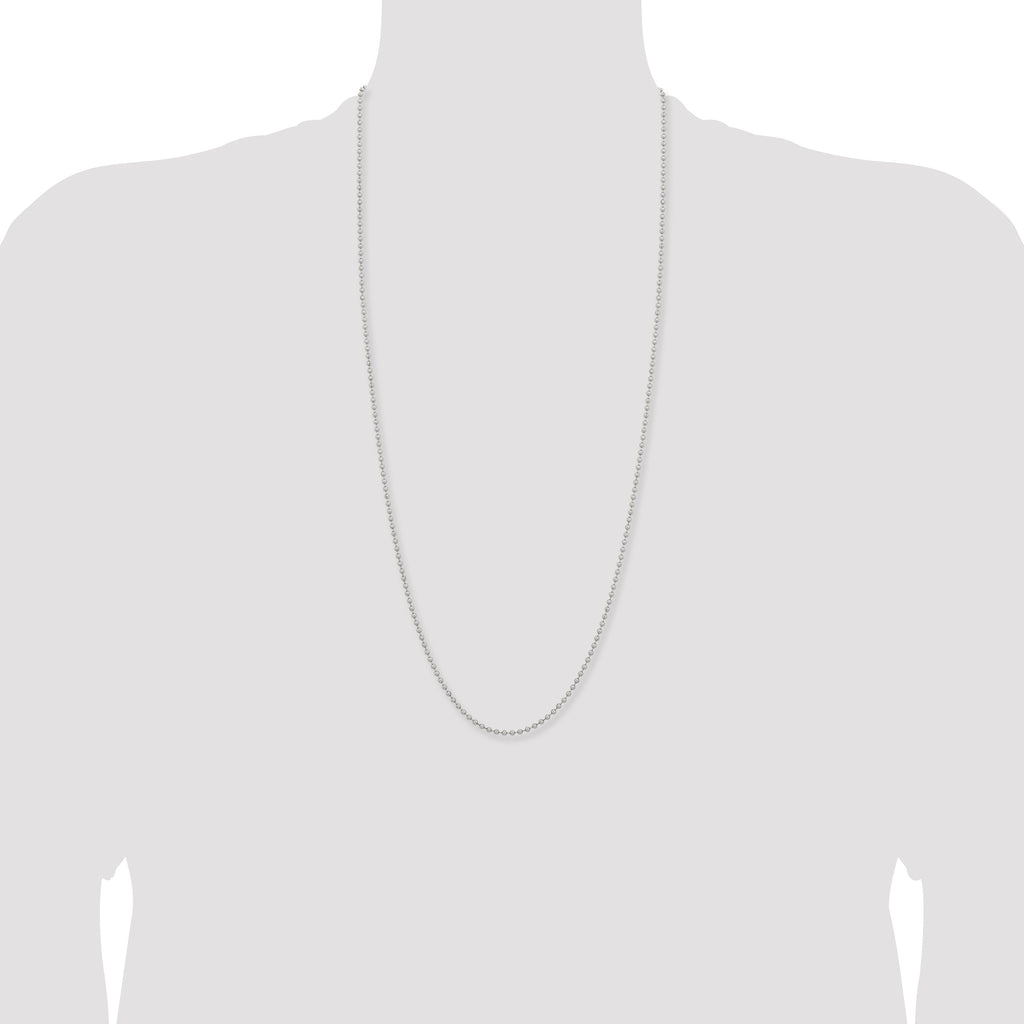 Chisel Stainless Steel Polished 2.4mm Ball Chain