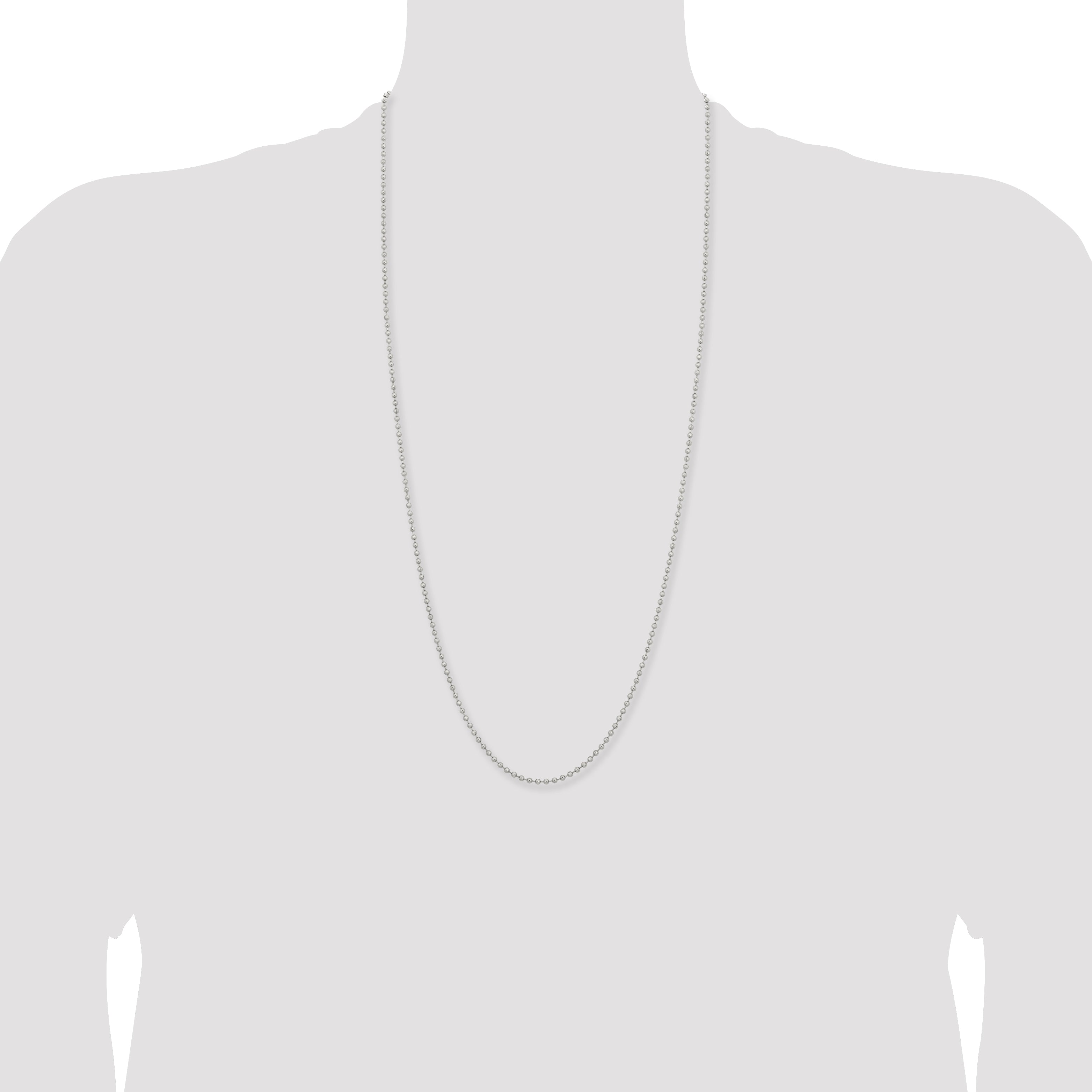 Chisel Stainless Steel Polished 2.4mm Ball Chain