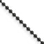 Stainless Steel Beaded Chain Necklace 2.4mm