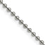 Chisel Stainless Steel Polished 2.4mm Ball Chain