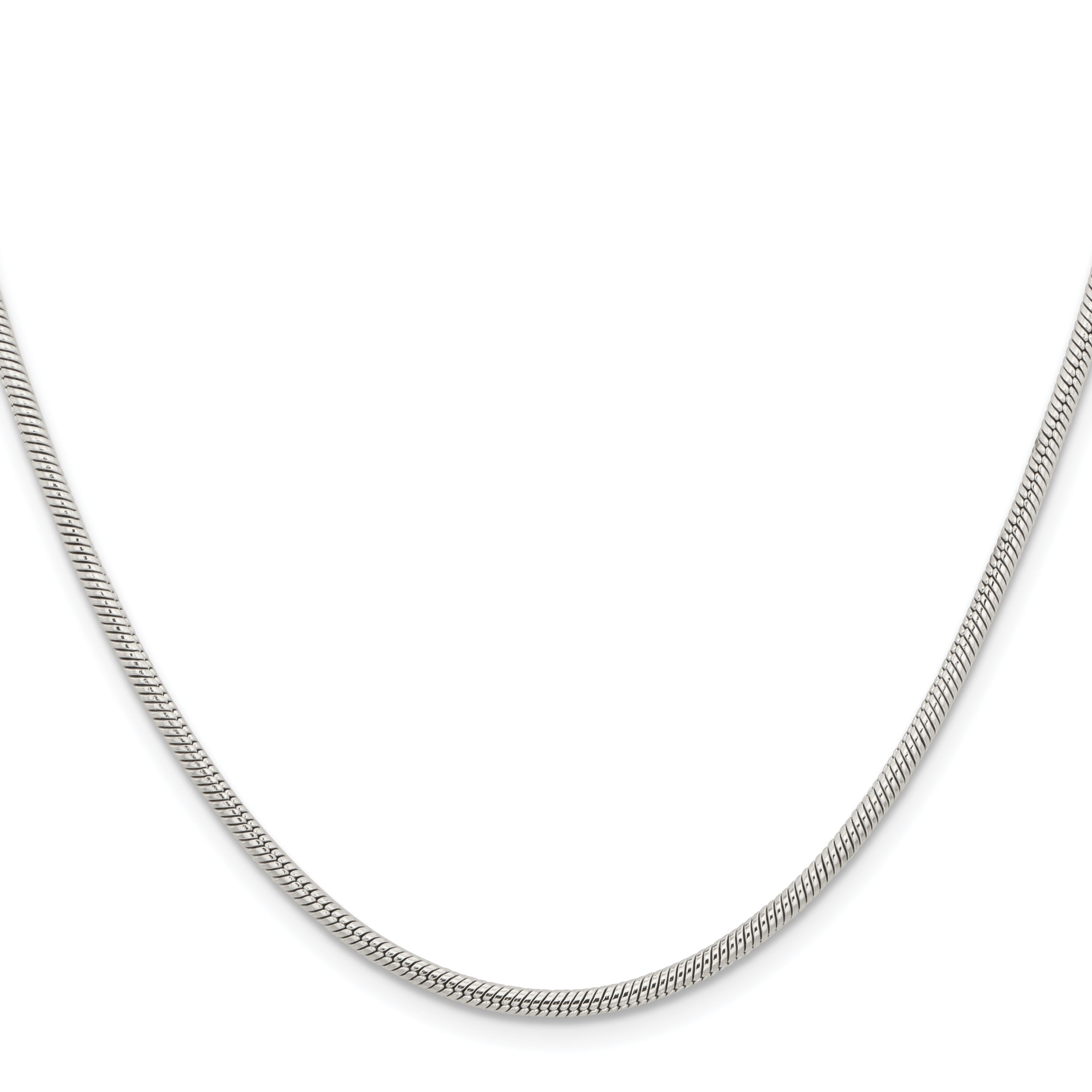 Stainless Steel Snake Chain Necklace 2.4mm Secondary image