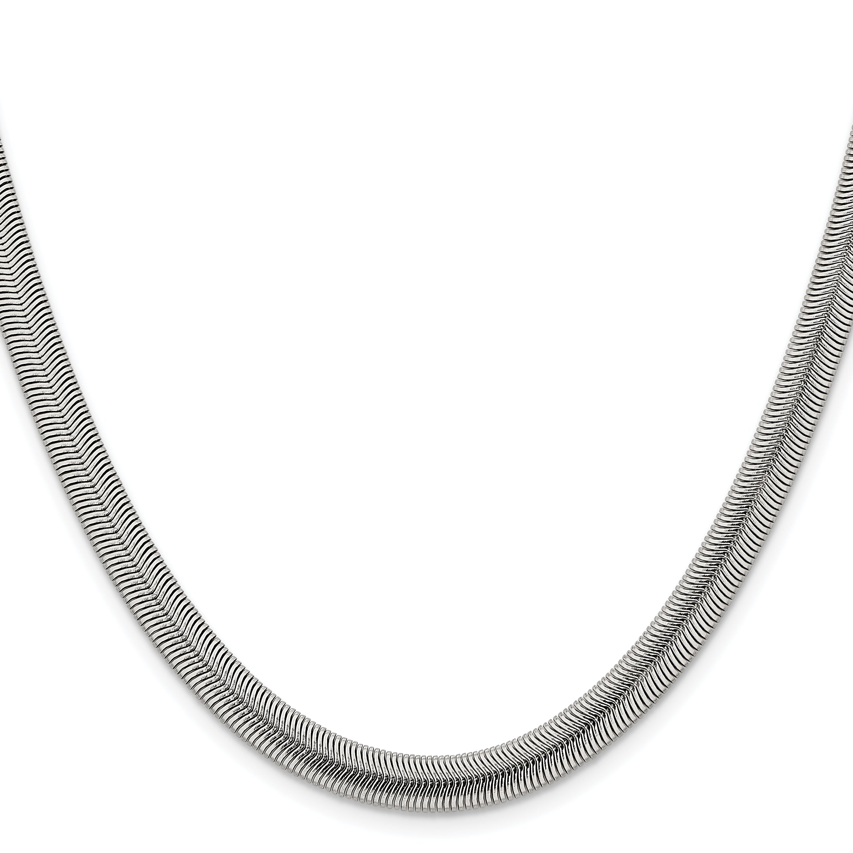 Stainless Steel Snake Chain Necklace 6.2mm Secondary image
