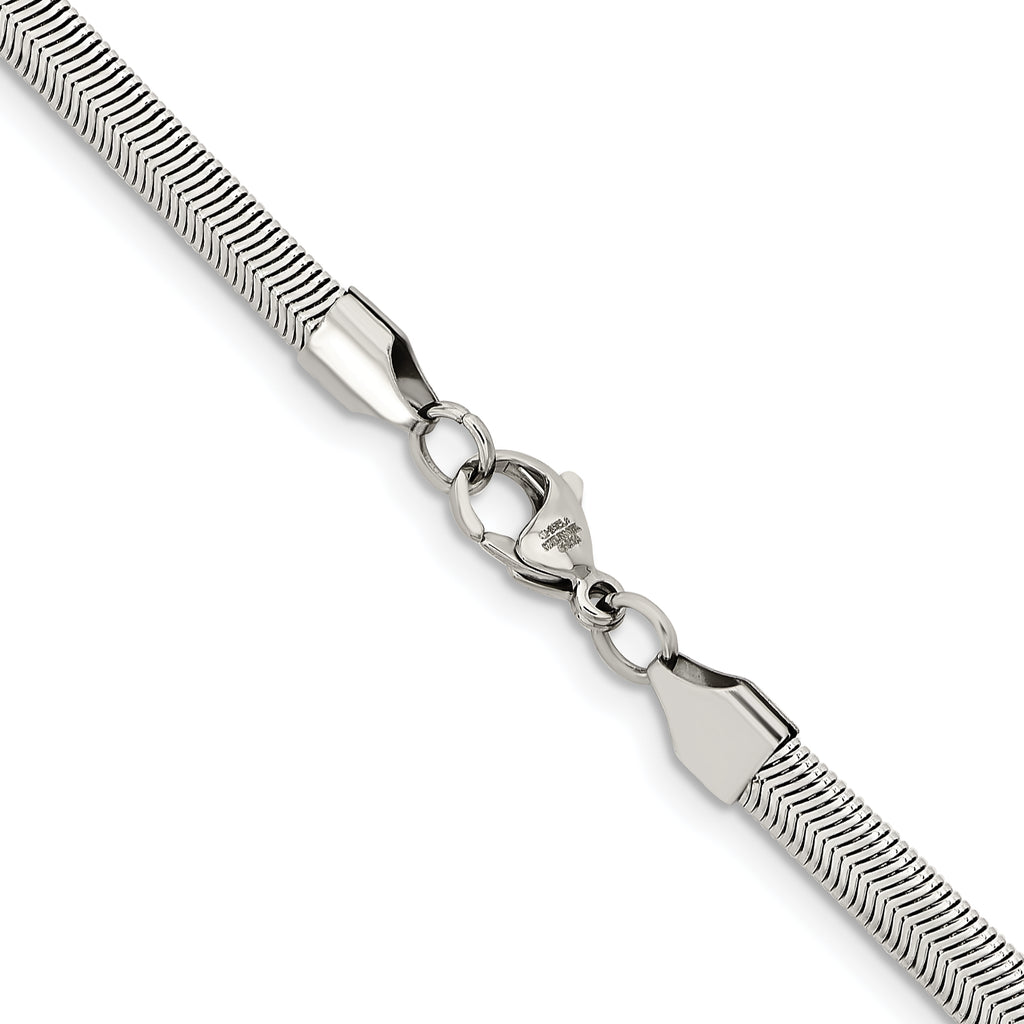 Stainless Steel Snake Chain Necklace 6.2mm
