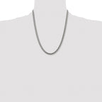 Chisel Stainless Steel Polished 6.2mm Flat Snake Chain