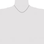 Stainless Steel Rope Chain Necklace 2.4mm