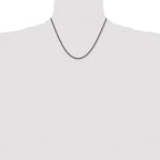 Stainless Steel Rope Chain Necklace 2.4mm