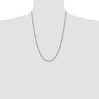 Chisel Stainless Steel Polished 4mm Rope Chain