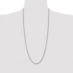 Chisel Stainless Steel Polished 4mm Rope Chain