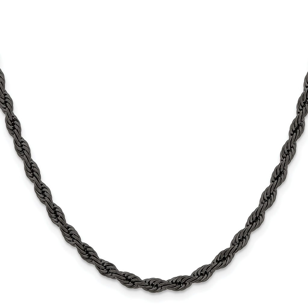 Stainless Steel Rope Chain Necklace 4mm