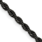 Stainless Steel Rope Chain Necklace 4mm