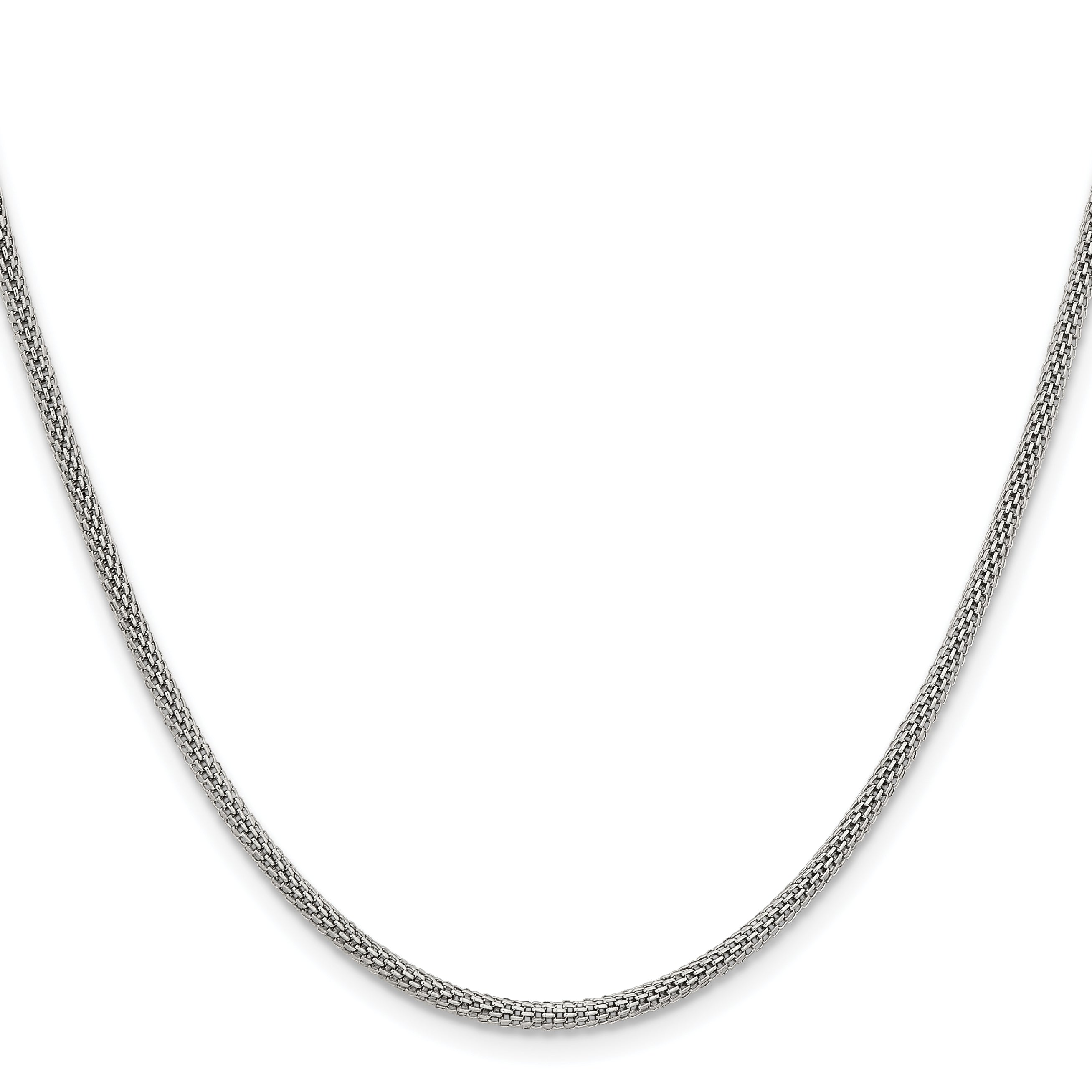 Stainless Steel Bismark Chain Necklace 2.5mm Secondary image