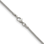 Stainless Steel Bismark Chain Necklace 2.5mm