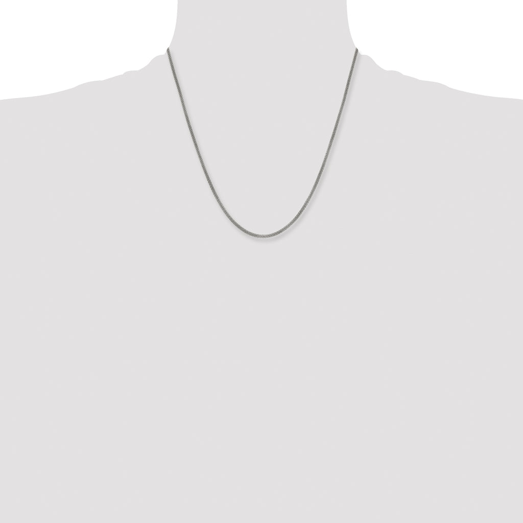 Stainless Steel Bismark Chain Necklace 2.5mm