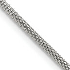 Stainless Steel Bismark Chain Necklace 2.5mm