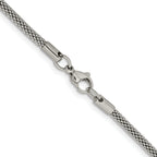 Stainless Steel Bismark Chain Necklace 3.2mm
