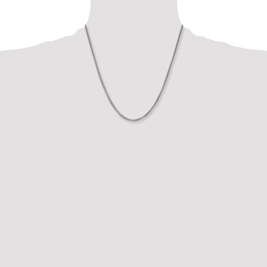 Stainless Steel Bismark Chain Necklace 3.2mm