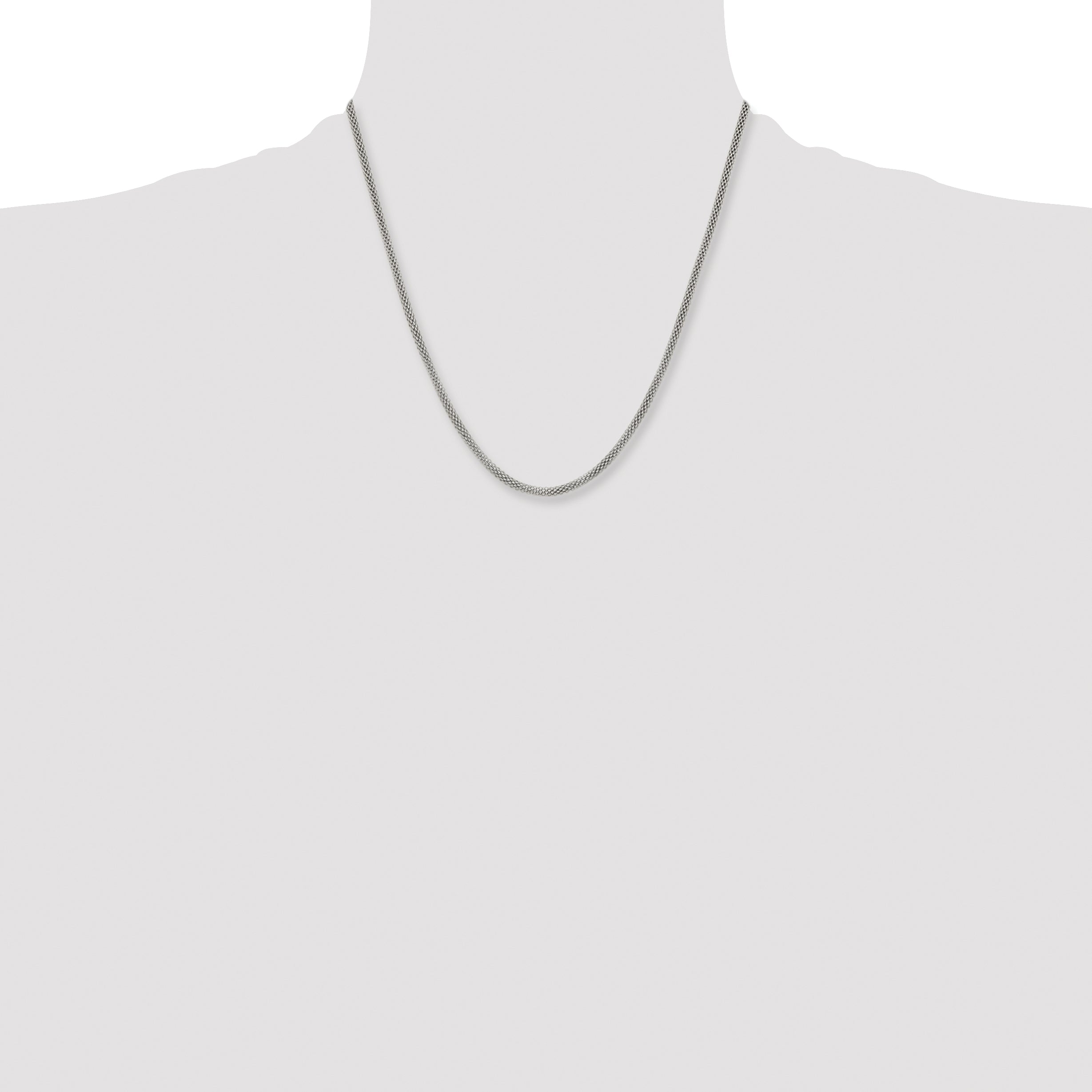 Stainless Steel Bismark Chain Necklace 3.2mm