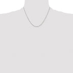 Stainless Steel Singapore Chain Necklace 2.5mm