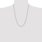 Chisel Stainless Steel Polished 3mm Singapore Chain