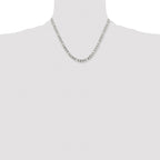 Men's Stainless Steel Figaro Chain Necklace 5.3mm