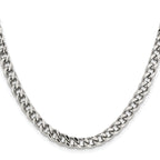 Chisel Stainless Steel Polished 5.5mm Franco Chain